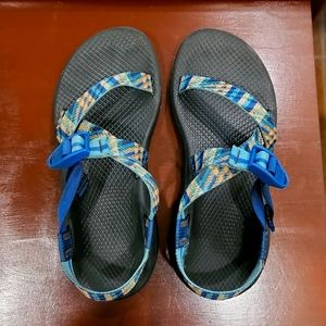 Chacos sandals - Women's Z/Cloud - Blue plaid - Size 8